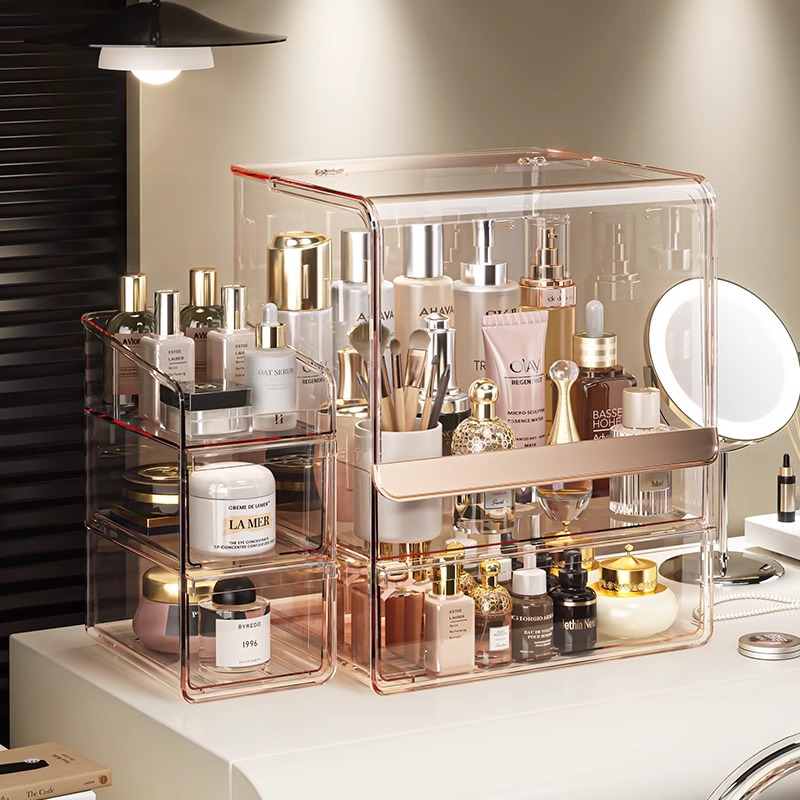 Luxury Skincare Collection - Luxe cosmetische organizer acryl huidverzorging ijdelheid