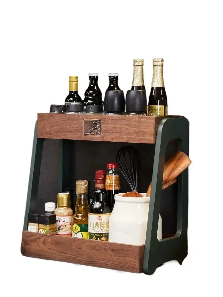 Luxury Skincare Tray - Desktop dubbellaags cosmetisch opbergrek, massief houten