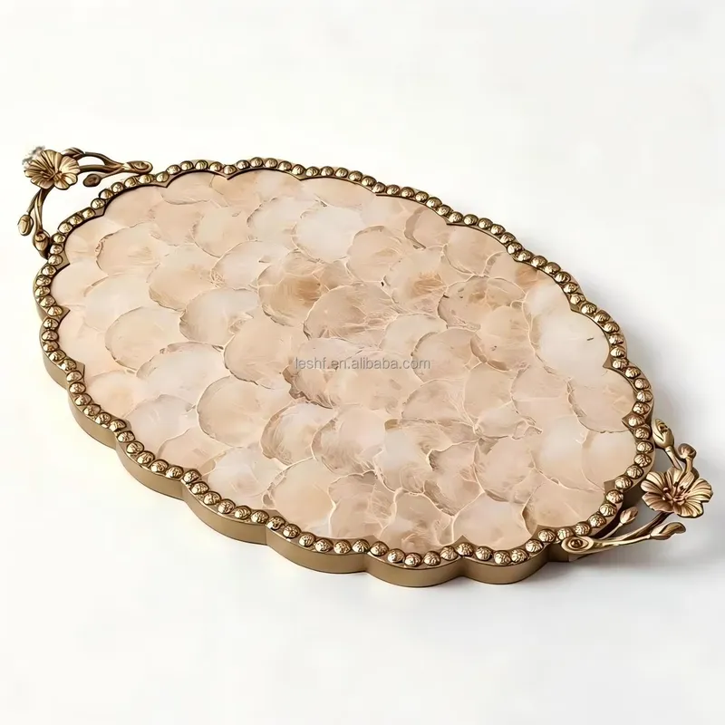 Luxury Skincare Tray - Art Deco Retro Luxe Parelmoer Inleg