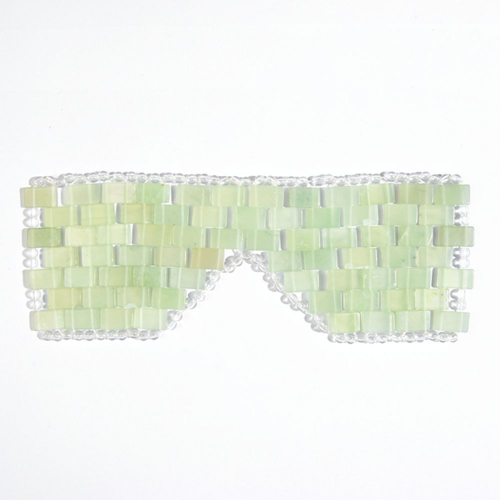Authentiek Xiu Jade oogmasker, - Luxury Natural Skincare recensie en prijs