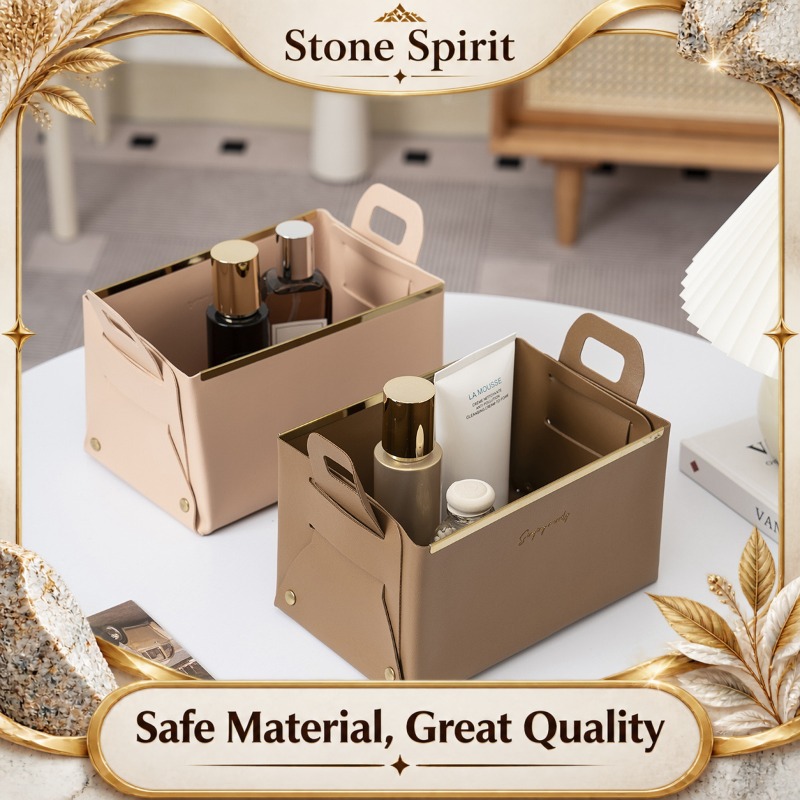 Lederen opbergdoos, luxe opber - Luxury Skincare Tray recensie en prijs